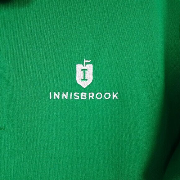 Adidas Polo Shirt Men's Size Medium Green Innisbrook Golf Florida - Picture 4 of 10